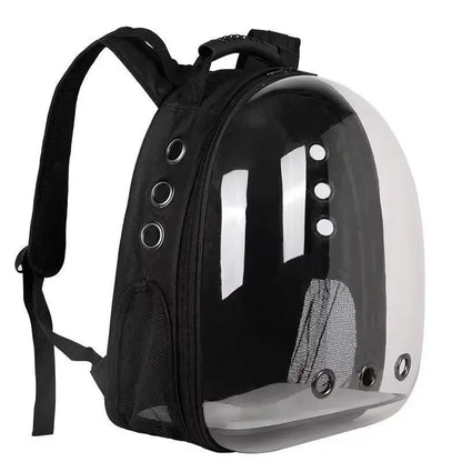 Kawaii Space Capsule Cat Carrier 🐾✨ - Breathable & Adorable Pet Travel Bag for All Furry Friends! 🐱💖