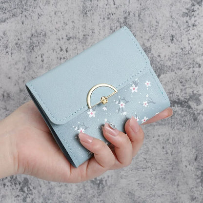 Adorable Bow & Floral Wallet 🌸💕 - Sweet Pink Purse for Girls, Perfect for Travel & Everyday Use! 🌼✨