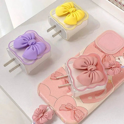 Kawaii Cable Guardian 🐾✨ | Cute Charger Protector & Organizer for iPhone 15/14/11/13 🎀