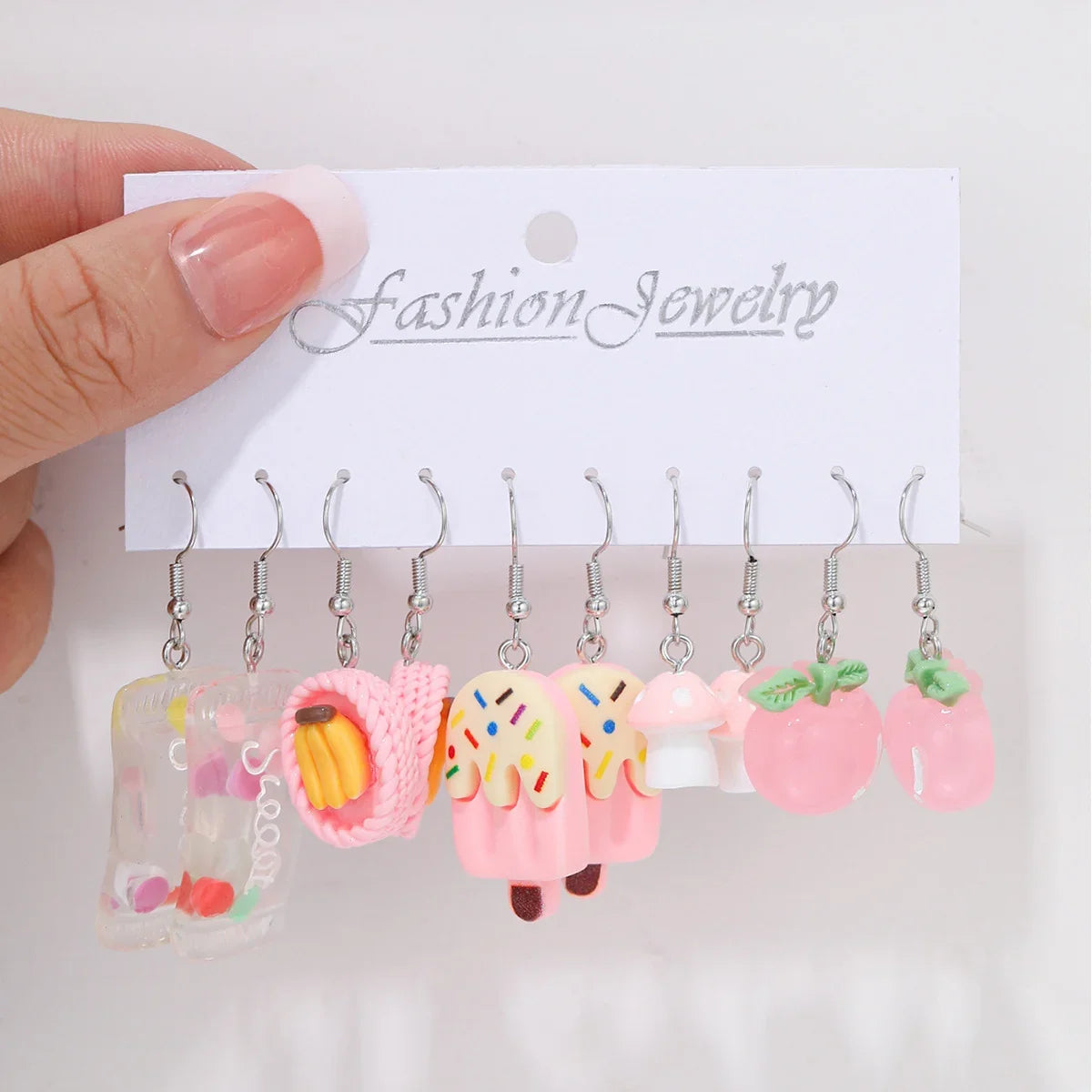 💕 Cute Trendy Drop Earrings Set  🎀