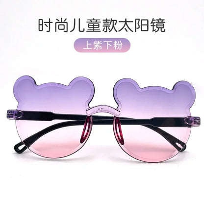 Kawaii Baby Bear Ears Sunglasses 🐻✨ | UV400 Protection for Kids | Adorable Fashion Eyewear for Boys & Girls! 🕶️🌈