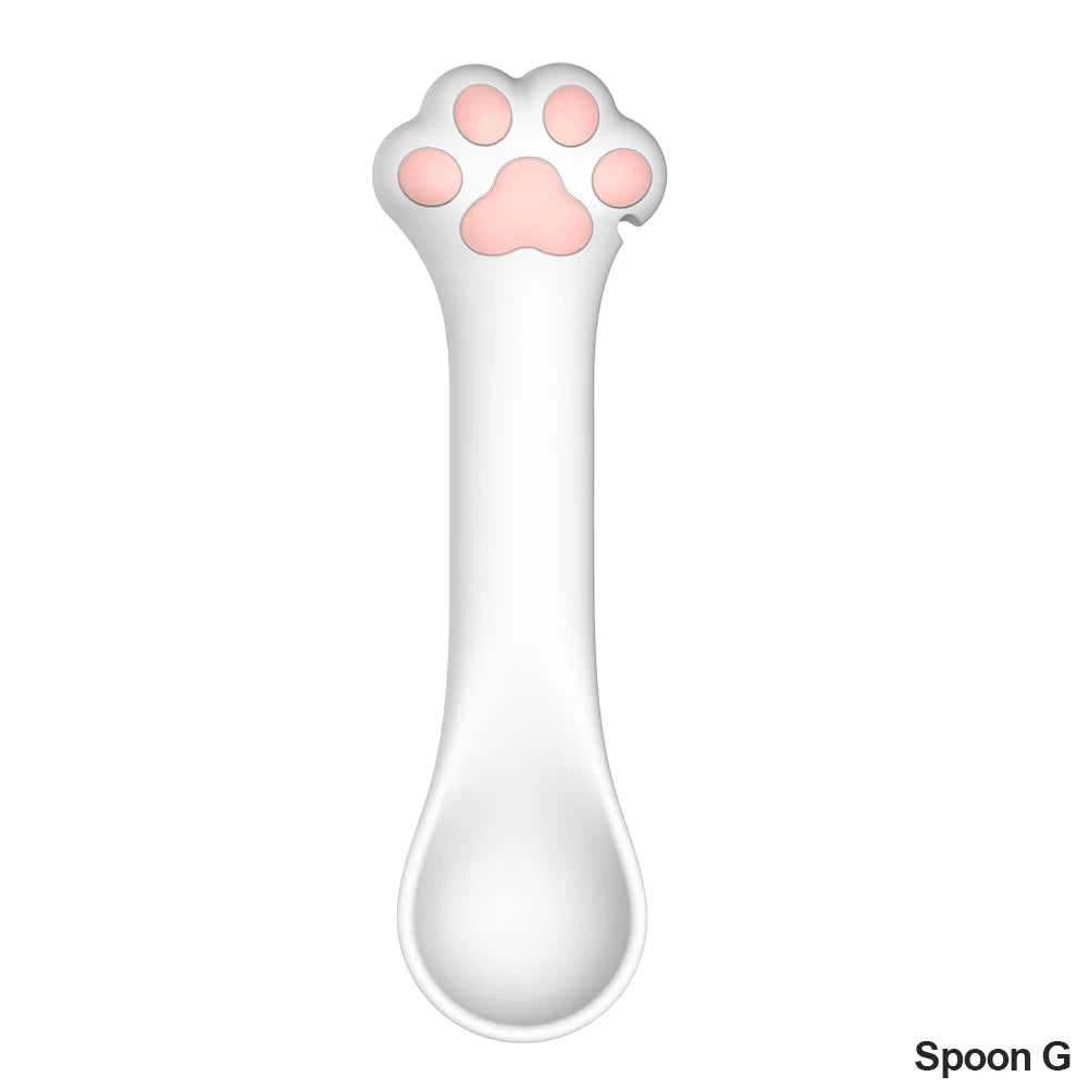 Adorable Pet Paw Spoon & Can Opener 🐾🥫 - Fun Feeding Accessory for Cats & Dogs!