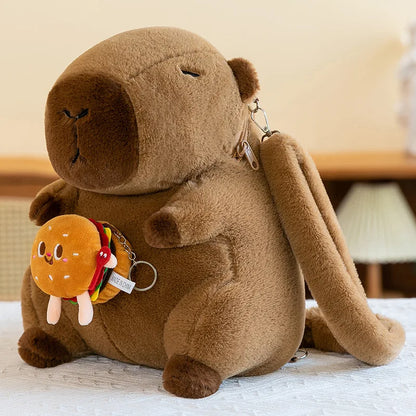 Capybara Plush Backpack