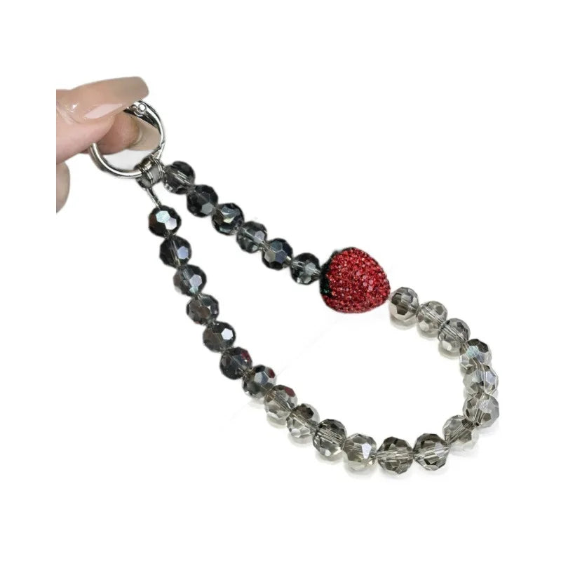 Boutique Bead Phone Charm Wrist Strap For Travel Photos Handheld 📱✨