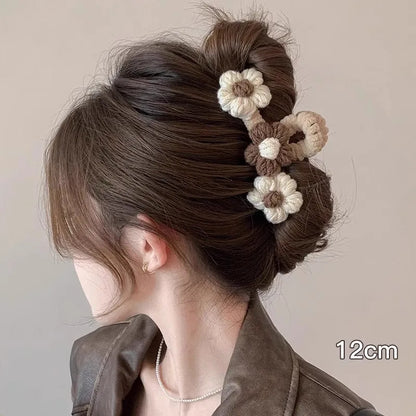 Kawaii Winter Plush Hair Claw 🐰✨ | Adorable Hair Clip for Women & Girls 💖 | Trendy Hair Accessories for Cozy Styles