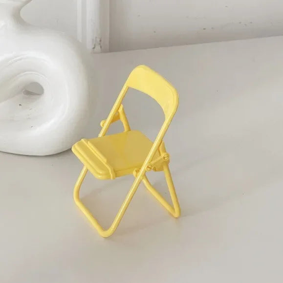 🌟 Adorable Mini Chair Stand for Phones 🍭✨ - Cute & Creative Desktop Decor! 🎀 - Pixie Quill