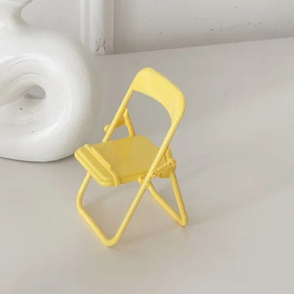 🌟 Adorable Mini Chair Stand for Phones 🍭✨ - Cute & Creative Desktop Decor! 🎀 - Pixie Quill