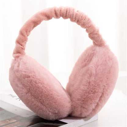 Adorable Plush Cat Ear Earmuffs for Winter Wonderland ❄️🐾✨