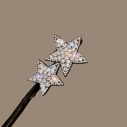 Kawaii Butterfly Hair Bun Maker 🦋✨ Cute DIY Styling Tool for Girls - Velvet & Pearl Hair Accessories!