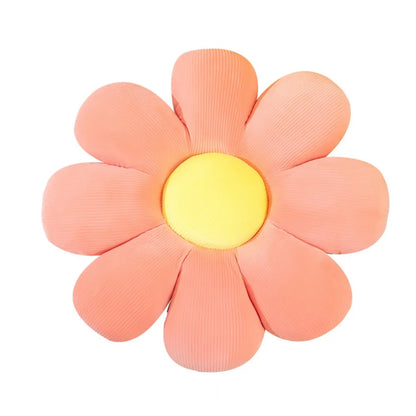 Daisy Dreamland Plush Pillow 🌼✨ Soft Flower Cushion for Kids & Home Decor 💖 - Pixie Quill