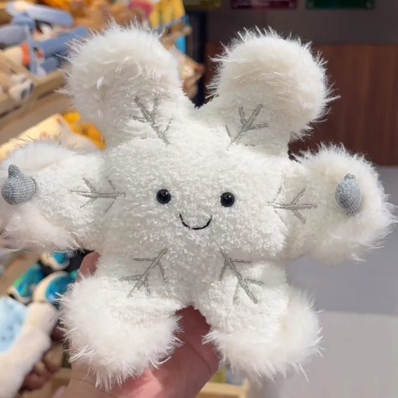 Winter Snowflake Plush Toy Soothing Christmas Doll Gift For Girlfriend ❄️🧸🎁