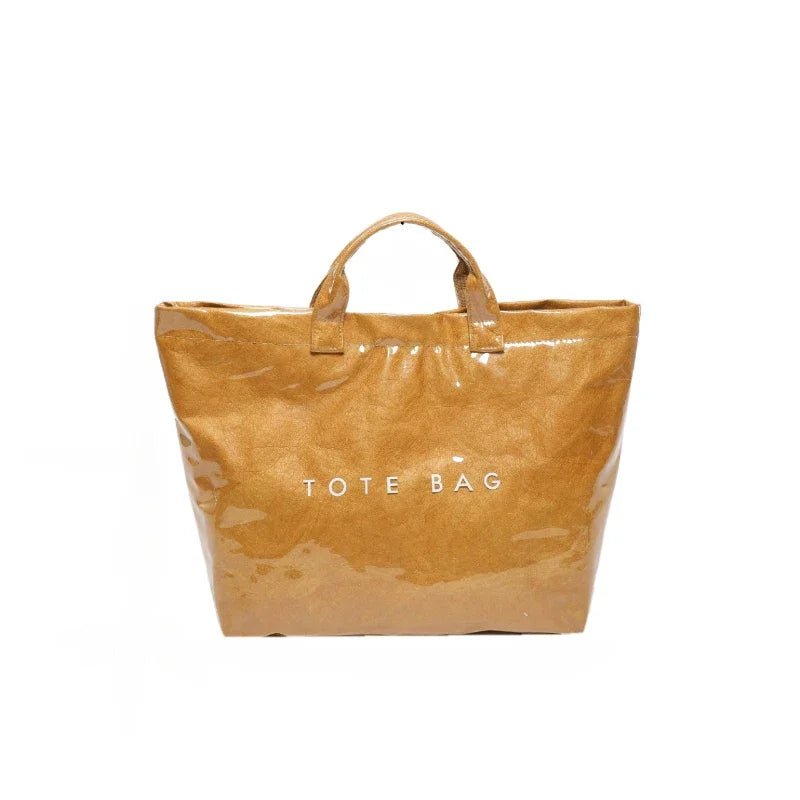 Kawaii Chic Clear Tote Bag 🌈✨ | Stylish & Spacious Velcro Handbag for Women 👜💕 | Perfect for Casual Outings!