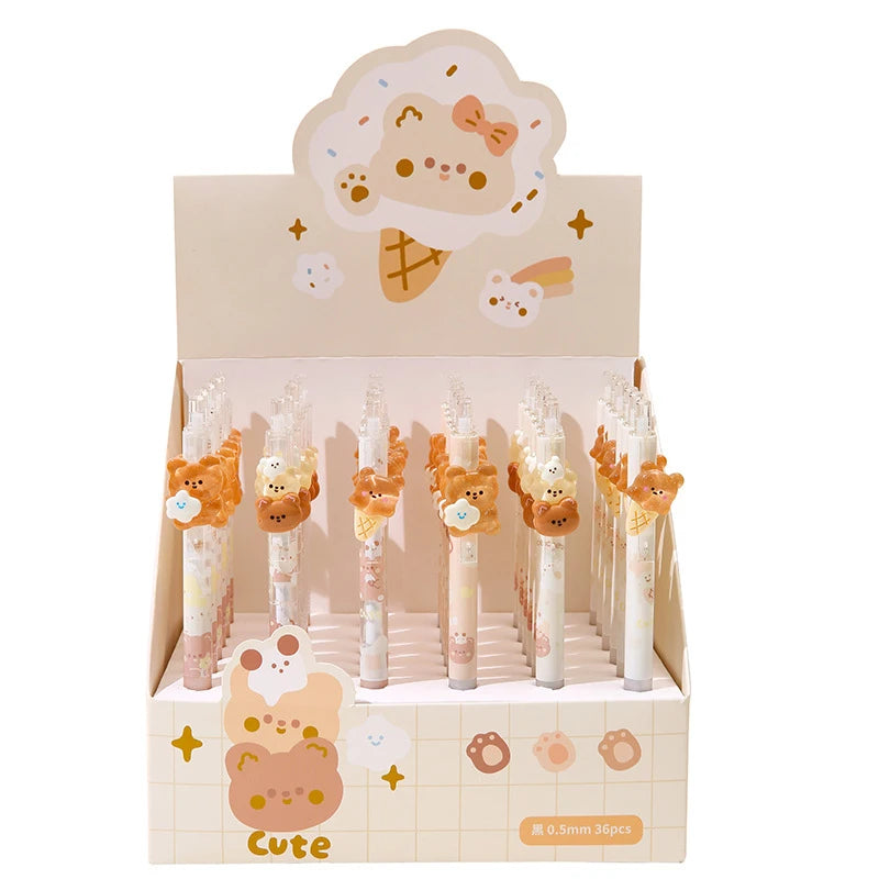 Kawaii Automatic Mechanical Pencils Set 🎨✨ - Adorable Drawing & Writing Tools for School & Office 🖊️💕