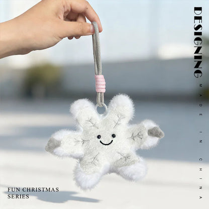 Winter Snowflake Plush Toy Soothing Christmas Doll Gift For Girlfriend ❄️🧸🎁