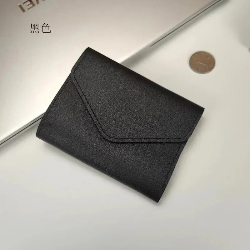 Kawaii Triple Fold Mini Wallet 🐾 | Cute Card Holder & Coin Purse for Girls 🎀✨