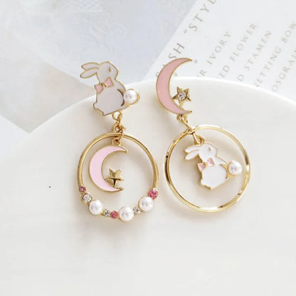 🐱✨ Playful Cat Balloon Stud Earrings 🎈💕 - Cute & Charming Jewelry for All Ages 🎉🌟