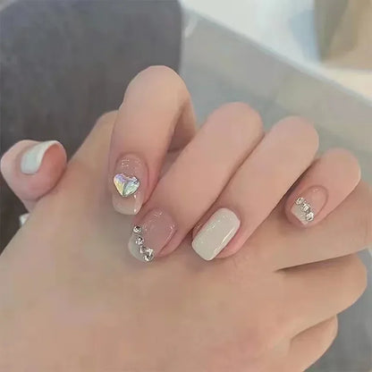 Cute Kawaii Bunny Press-On Nails 🐰✨ | 24 Pcs Full Coverage Acrylic Nail Art Set 🎨 | Reusable & Adorable Fake Nails with Tools! 💅🌸