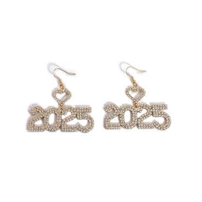 Kawaii Love Pendant Earrings 💖✨ 2025 Festival Jewelry with Rhinestones 🌟 Cute Drop Accessories for Women