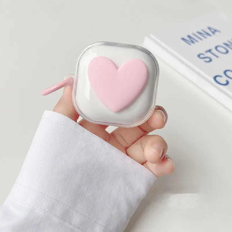 🥰 Adorable Cartoon Earbud Case 🎀 for Samsung Galaxy Buds | Cute Silicone Cover with Bracelet Charm 🌟 - Pixie Quill
