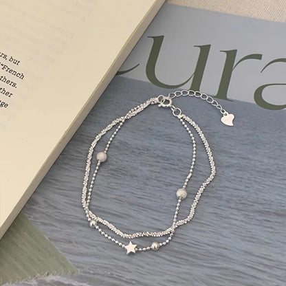 ✨ Kawaii Butterfly Charm Bracelet 🌸 - 925 Silver Bead Design for Girls 🎀 | Perfect Gift & Dropshipping!