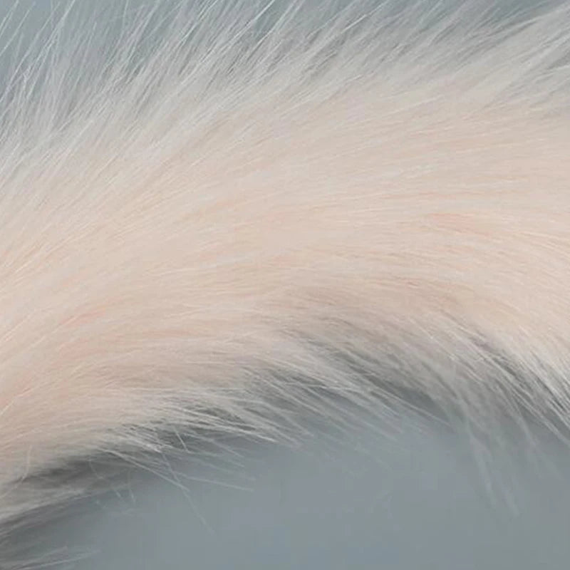 Kawaii Plush Mouse Ears Headband 🎀 | Cute Furry Animal Hair Hoop for Anime & Cosplay 🐭✨