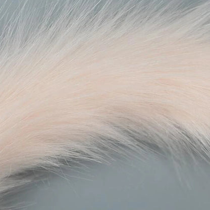 Kawaii Plush Mouse Ears Headband 🎀 | Cute Furry Animal Hair Hoop for Anime & Cosplay 🐭✨