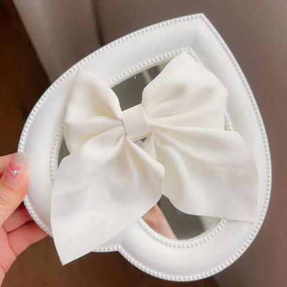 Kawaii Rainbow Bow Hair Clips 🎀✨ | Adorable Satin Barrettes for Girls & Women | Cute Butterfly Hair Accessories 🦋🌈