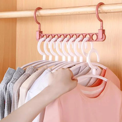 Kawaii Heart Pattern Clothes Hangers Set 🌟💕 | 10PCS Adorable ABS Coat & Clothing Organizers for Kids & Adults!