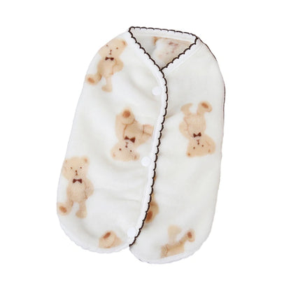 ❄️ Snug & Cute Pet Fleece Vest 🐾 Plush Sweater for Chilly Adventures! 🌟 Perfect for Tiny Paws! 🐶❤️