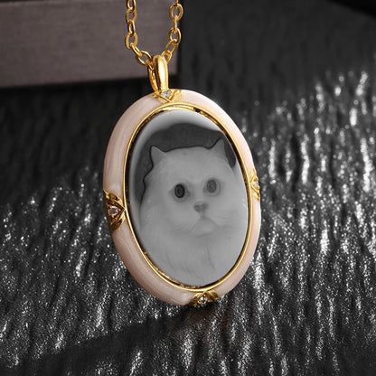 Kawaii Cat Couple Love Necklace 🐾💕 | Trendy Stainless Steel BFF Pendant Jewelry Gift for Friends & Lovers!