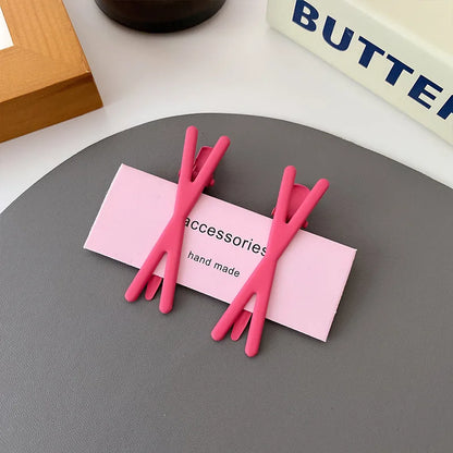 ✨ Adorable Gradient Hairpin Clips 🍬 for Sweet Bangs & Playful Styles! 🌈