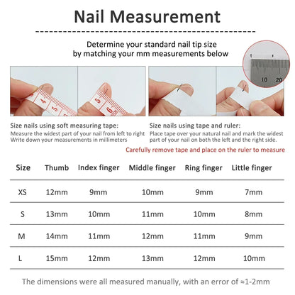 Kawaii Love Bow Rhinestone Press-On Nails 💖✨ | 10Pcs Handmade Coffin Nail Set for Adorable Manicures 💅🌟