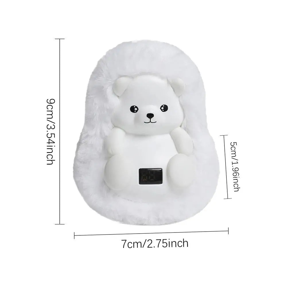 Cute Panda Pocket Hand Warmers USB Rechargeable Plush Hand Warmth Bag With Temperature Adjustable For Friends Family