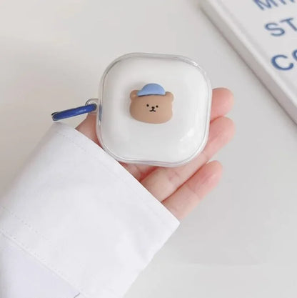 🥰 Adorable Cartoon Earbud Case 🎀 for Samsung Galaxy Buds | Cute Silicone Cover with Bracelet Charm 🌟 - Pixie Quill