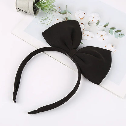 Kawaii Red & Black Bow Hairband 🎀 | Cute & Stylish Headwear for Girls & Women 🌈✨