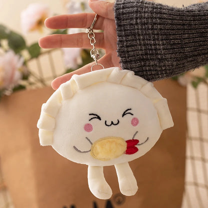 🥟 Cute Dumpling Plushie Buddy ✨ Cozy Pillow Pal for Fun Room Decor! - Pixie Quill