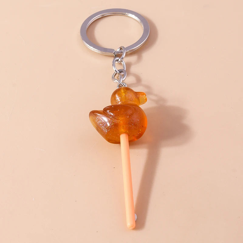 🍭 Adorable Mini Foodie Keychains - Sweet Treats for Everyone! 🍔✨ - Pixie Quill