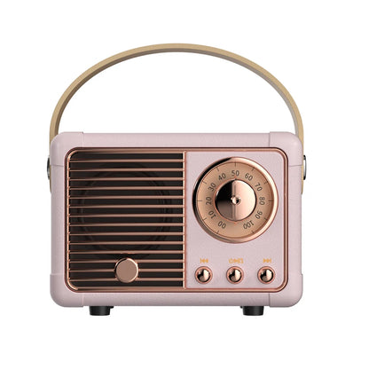 Kawaii Retro Bluetooth Speaker 🎶💕 | Portable Mini 3W Wireless Cutie with 3D Surround Sound 🌈✨