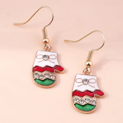 Whimsical Christmas Drop Earrings For Women Tree Deer Santa Dangle Jewelry 🎄✨