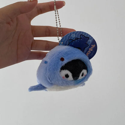 Kawaii Plush Penguin Keychain 🐧✨ | Cute Doll Keyring for Girls | Adorable Taiyaki Design | Perfect Gifts & Party Favors! 🎁💕