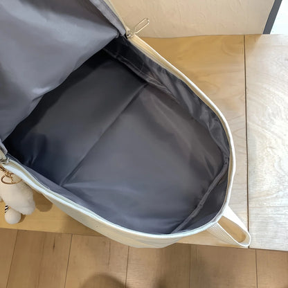🎒 Cozy Corduroy Cutie: Japanese-Inspired Backpack for School Adventures! 🌟 - Pixie Quill