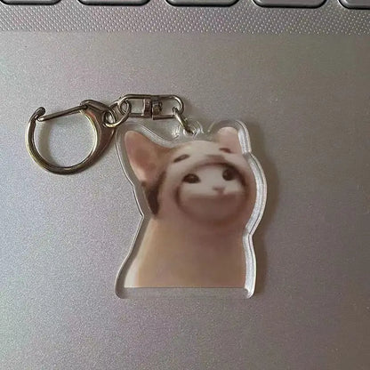 Kawaii Cheems Burger Keychain 🍔✨ | Cute Shiba Warrior Meme Accessory | Adorable Dog Lover Gift 🐾💖