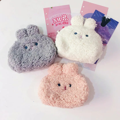 Kawaii Bunny Coin Pouch 🐇✨ Mini Makeup & Storage Bag for Girls 👜💖