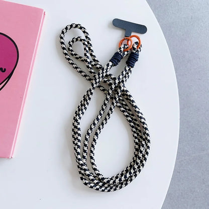 Kawaii Adjustable Phone Lanyard 🌈✨ - Cute Detachable Crossbody Strap for All Phones! 📱💖