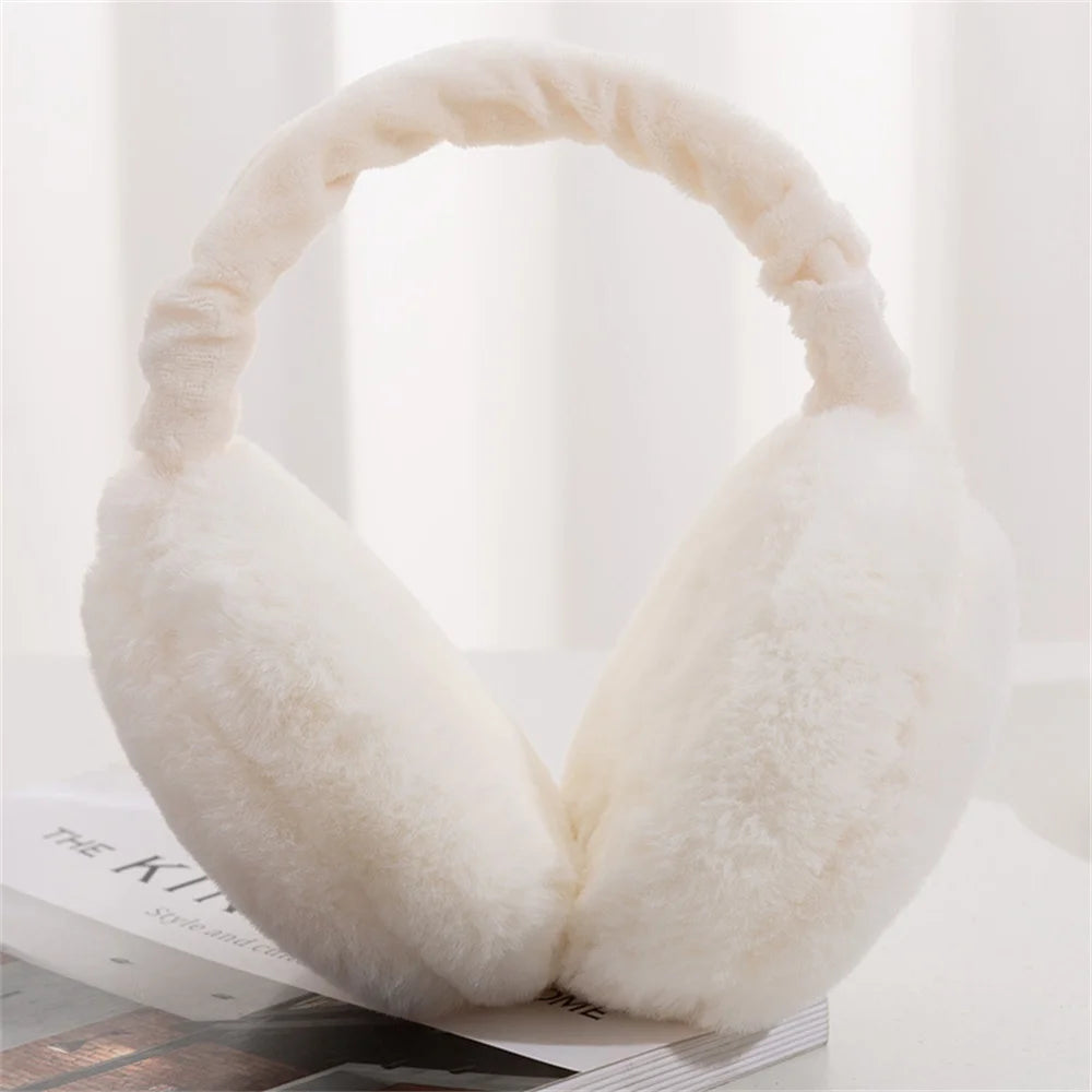 Adorable Plush Cat Ear Earmuffs for Winter Wonderland ❄️🐾✨