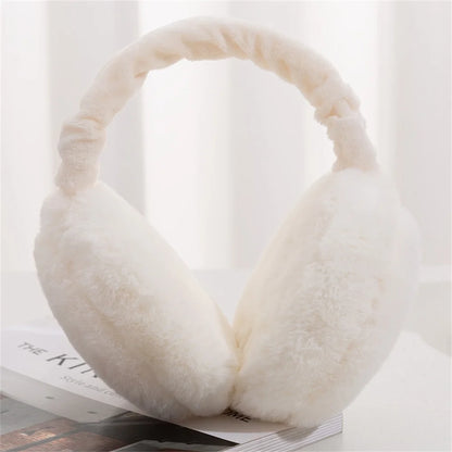 Adorable Plush Cat Ear Earmuffs for Winter Wonderland ❄️🐾✨