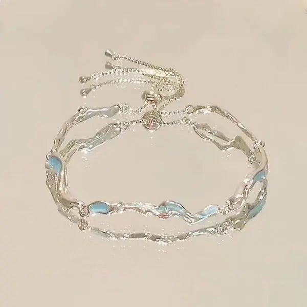 Sweet Korean Imitation Pearl Link Chain Bracelet For Women Girl Elegant Charm Crystal Bowknot Bow Jewelry Female Party Gifts