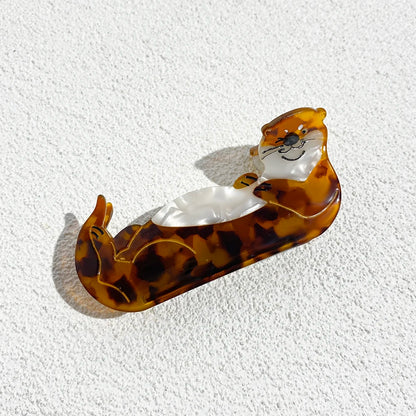 Oversize Acetate Marine Animal Hairpin Set Tortoise Turtle Fish Shark Clips 🐢🐟🦈