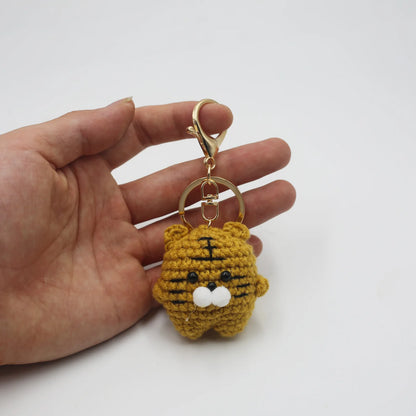 Bear Couple Keychains Crochet Duo For Keys And Bags Cute Handcrafted Charms 🧶🐻