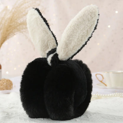 Adorable Plush Cat Ear Earmuffs for Winter Wonderland ❄️🐾✨